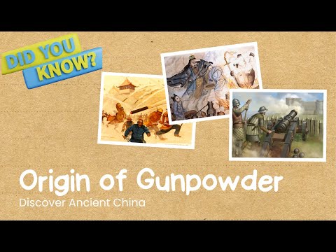 Origin of gunpowder