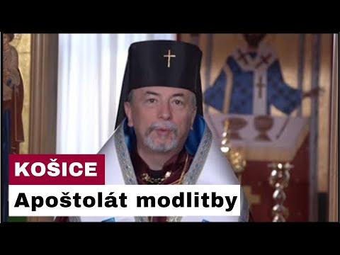 Sledujte naživo Apoštolát modlitby z Arcibiskupskej Kaplnky - Košice