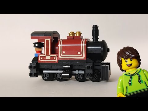 How I made LEGO mini Pocket Trains "Cherry Steamer" - Larry's Lego