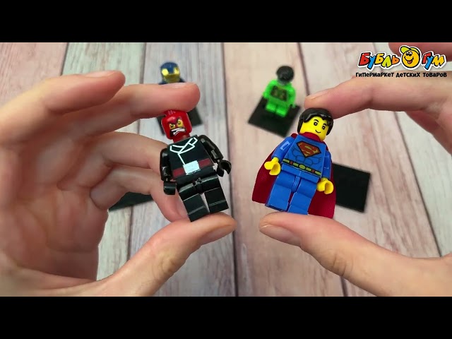 Конструктор Marvel с фигурками супергероев - видео