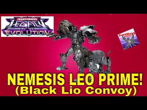 Transformers Legacy Evolution Nemesis Leo Prime (Black Lio Convoy) - GotBot True Review NUMBER 1088