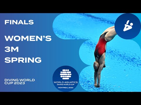 LIVE | Women's 3m Springboard Final | Diving World Cup 2023 | Montreal