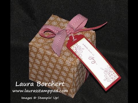 , title : 'Gift Packaging Series: Gift Box Punch Board - Laura's Stamp Pad