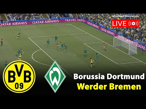 🔴Live- Borussia Dortmund gegen Werder Bremen | Bundesliga 2025/26 | eFootball PES21 Simulation