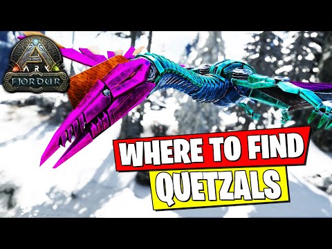 WHERE TO FIND QUETZALS ON ARK FJORDUR (SPAWN LOCATIONS)
