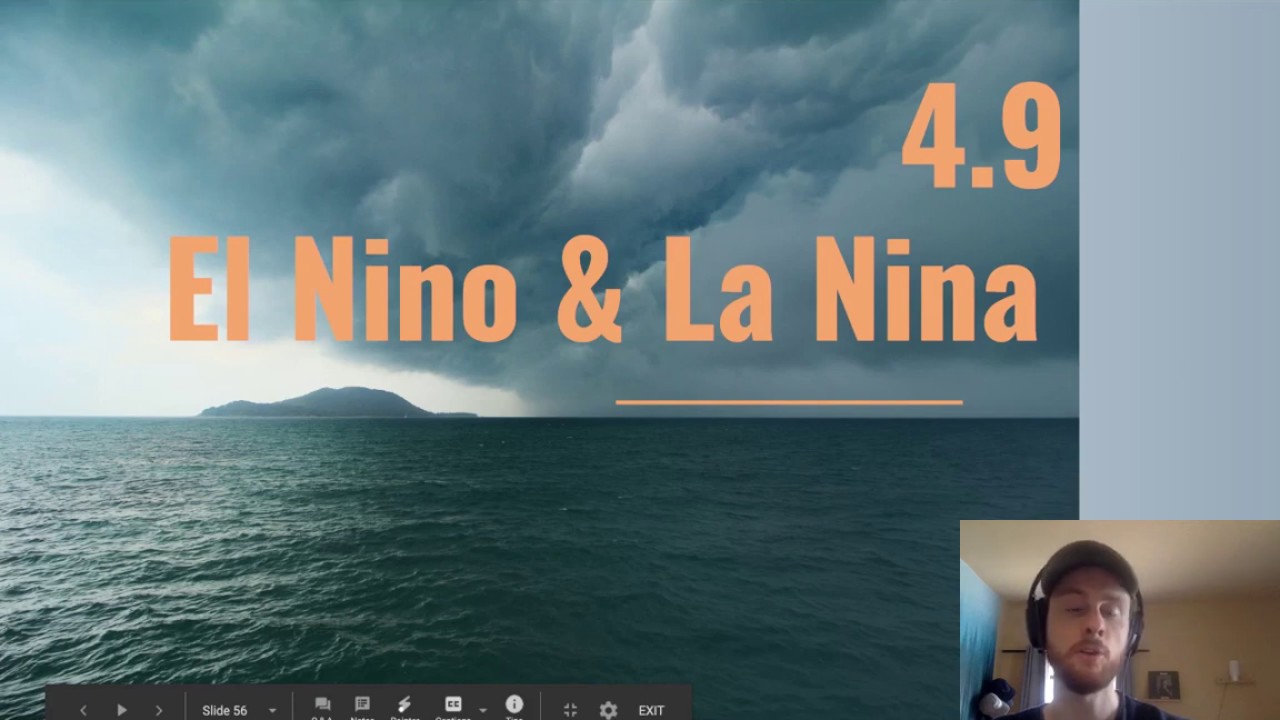 APES Video Notes 4.9 - El Nino & La Nina