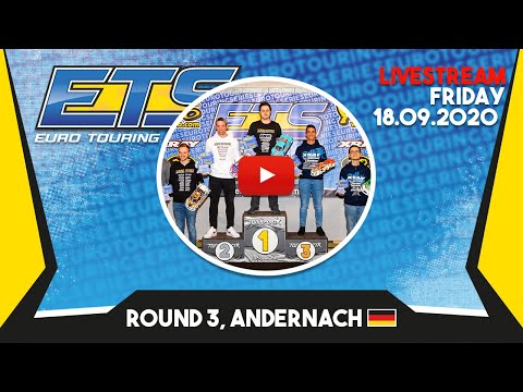 ETS Live Stream Round 3, Andernach - Friday 18.09.2020