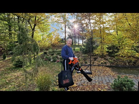 Black + Decker 3in1 Leaf Blower Vac