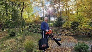 Black + Decker 3in1 Leaf Blower Vac