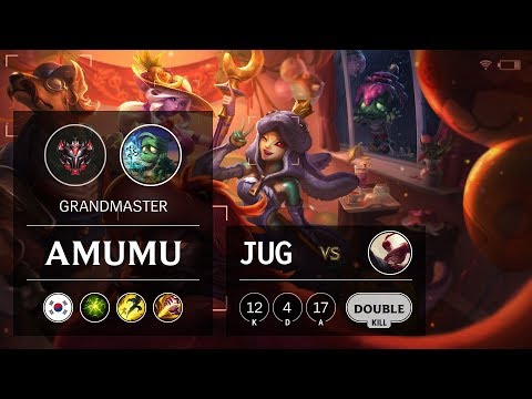 Amumu Jungle vs Lee Sin - KR Grandmaster Patch 9.24