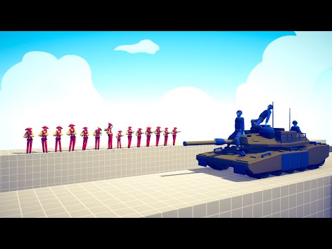 WHO CAN SURVIVE 10x DEADEYE - Totally Accurate Battle Simulator TABS