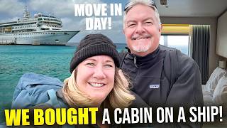 We Bought a Cabin on a Cruise Ship 🚢 | Full-Time Life at Sea Begins