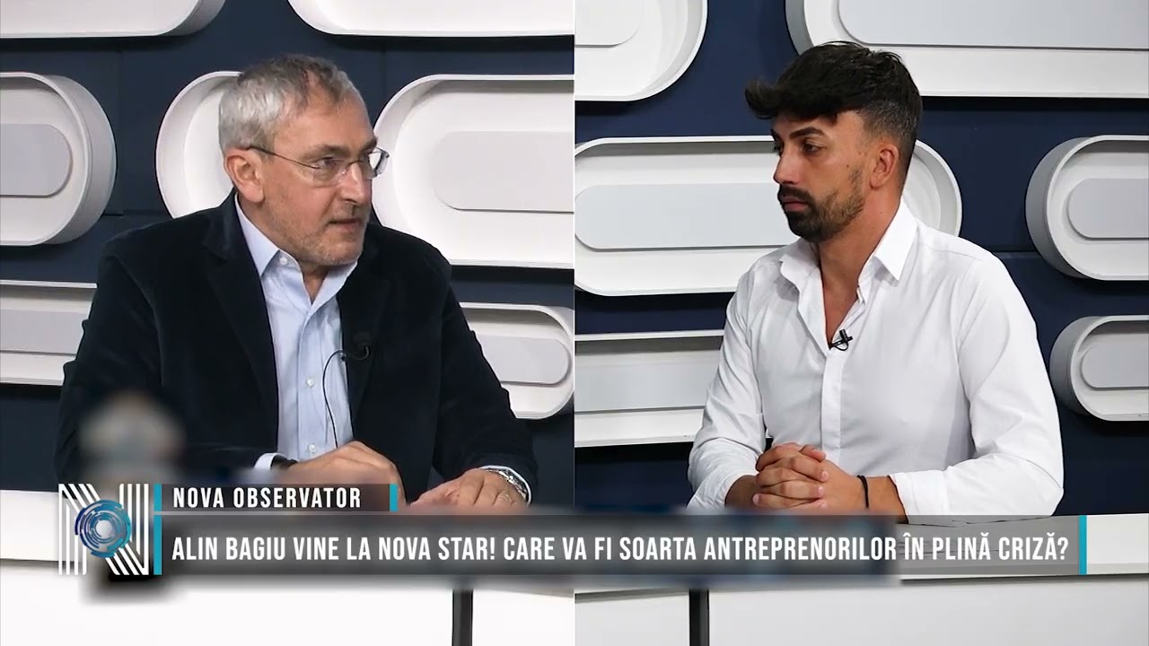 Alin Bagiu vine la Nova Star! Care va fi soarta antreprenorilor în plină criză?