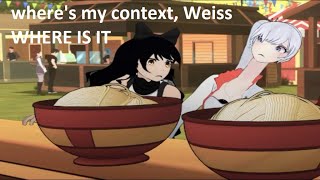RWBY, but it's out of context.