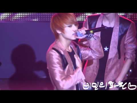 110920 teen top - the back of my hand brushes against yours ( l.joe focused )