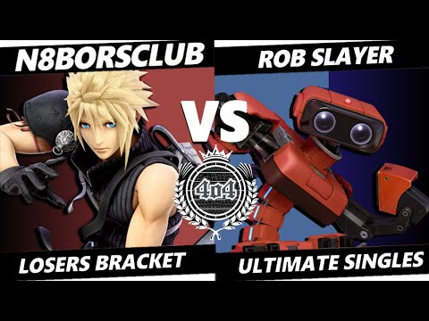 4o4 Smash Night 52 - N8borsclub (Cloud) vs Rob Slayer (R.O.B.) - Losers Round 3
