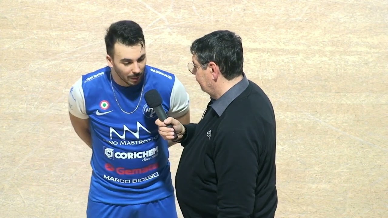 Intervista a Alvarinho – Giovinazzo vs Trissino (26^ Giornata - Serie A1)