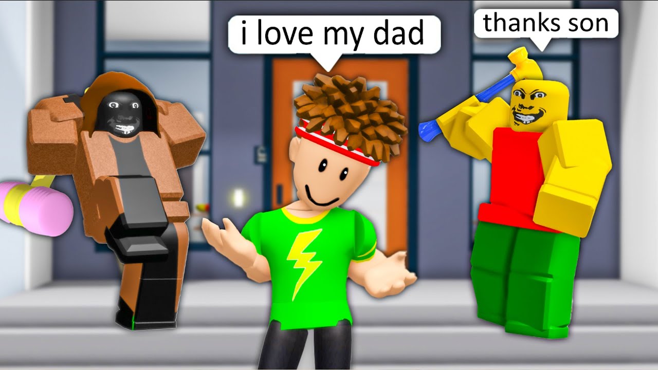 ROBLOX WEIRD STRICT DAD in Brookhaven 🏡RP - Funny Moments (BEST COMPILATION)