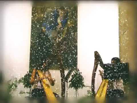 Fleurs de Noel Dominig Bouchaud by Duo Young Harp Stars Terranova-Belmonte Concerti di Mezzanotte