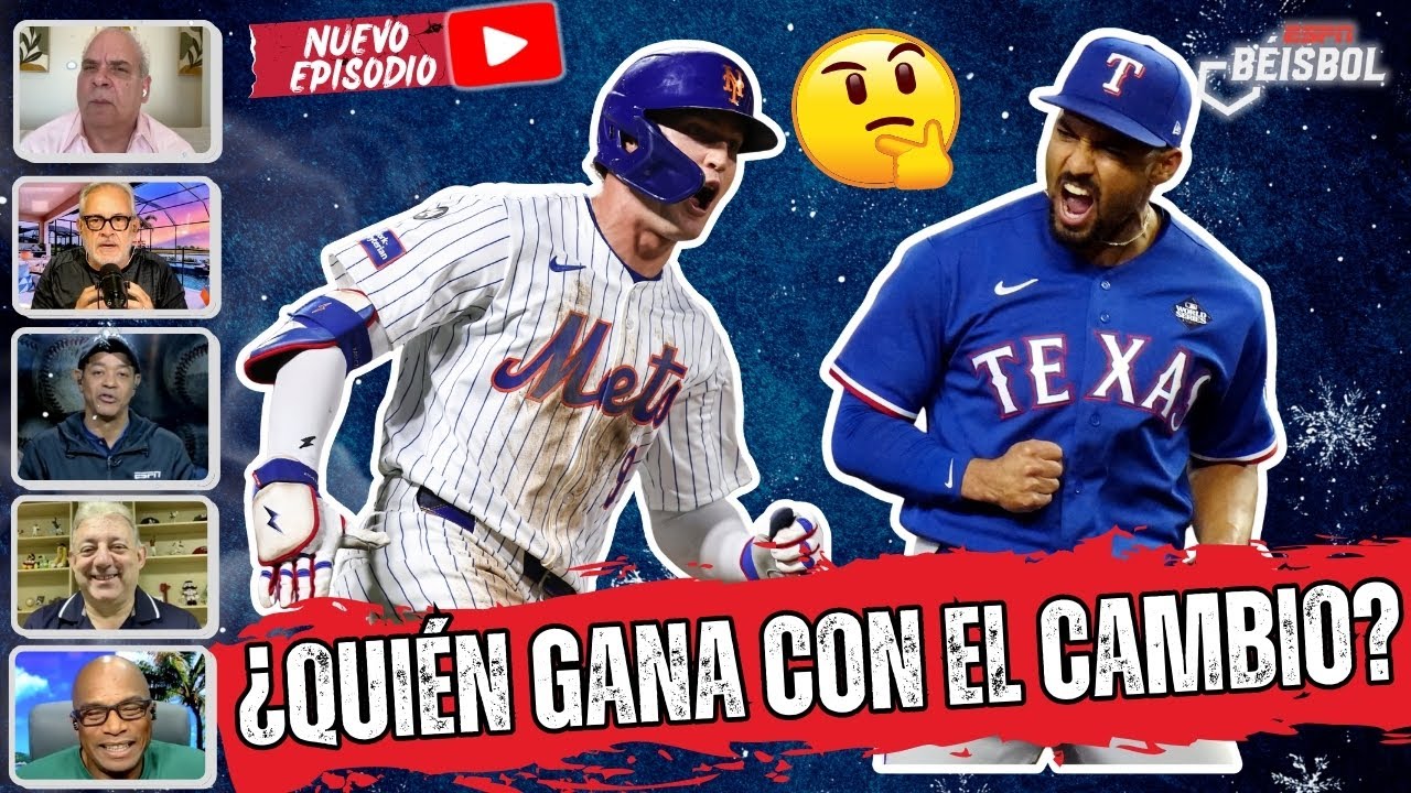 BOMBAZO. MARCUS SEMIEN va a METS y BRANDON NIMMO a RANGERS en CAMBIO que mueve MLB | ESPN Beisbol