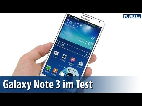 Samsung Galaxy Note 3 im PC-WELT-Test | deutsch / german