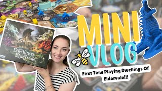 Mini Vlog: First Time Playing Dwellings Of Eldervale!!!