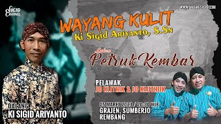 Download lagu PETRUK KEMBAR - KI SIGID ARIYANTO - PELAWAK JO KLITHIK & JO KLUTHUK - GRAJEN, SUMBERJO, REMBANG mp3