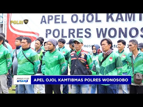 POLRES WONOSOBO AJAK PENGEMUDI OJEK ONLINE JADI MITRA STRATEGIS JAGA KEAMANAN