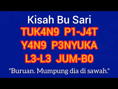 B4R3N9 Bu Sari || Tukang U-rut Profesional