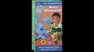 Opening to Blues Clues: Blues Discoveries 1999 VHS