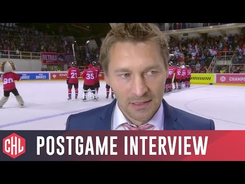 HC05 Banská Bystrica vs. Red Bull Salzburg postgame interviews