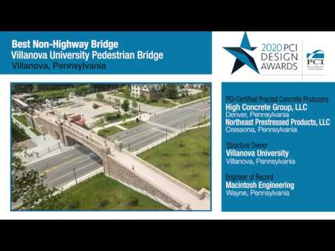 PCI Design Award Villanova Bridge