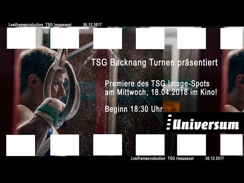 Imagefilm TSG Backnang Abteilung Turnen 2018