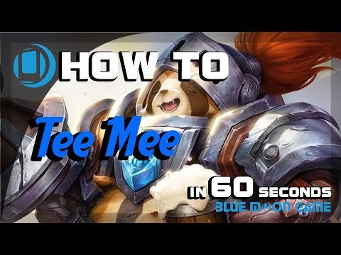 AoV TeeMee Hero Guide in 60 sec | Arena of Valor | Blue Moon Game