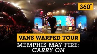 360 Video: Memphis May Fire - 'Carry On’ at the Vans Warped Tour Lineup Announcement | Full Sail