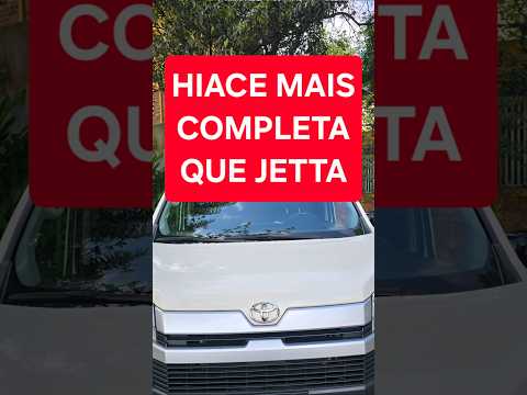 A VAN MAIS COMPLETA QUE UM JETTA GLI
