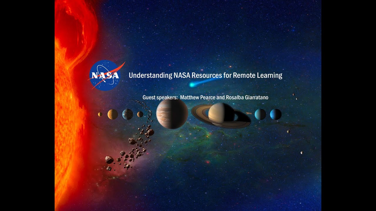 Understanding NASA Resources for Remote Learning