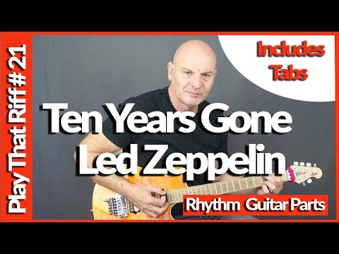 Ten Years Gone By Led Zeppelin Guitar Lesson