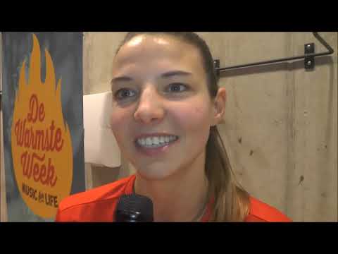Nicky Van den Abbeele na de Warmste Match Thuis - Belgian Red Flames op 23.12.2018