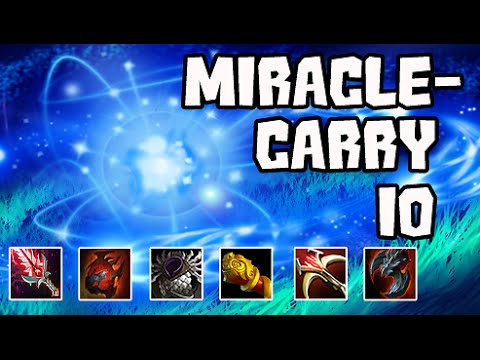DOTA 2 Miracle- Play IO MID CARRY
