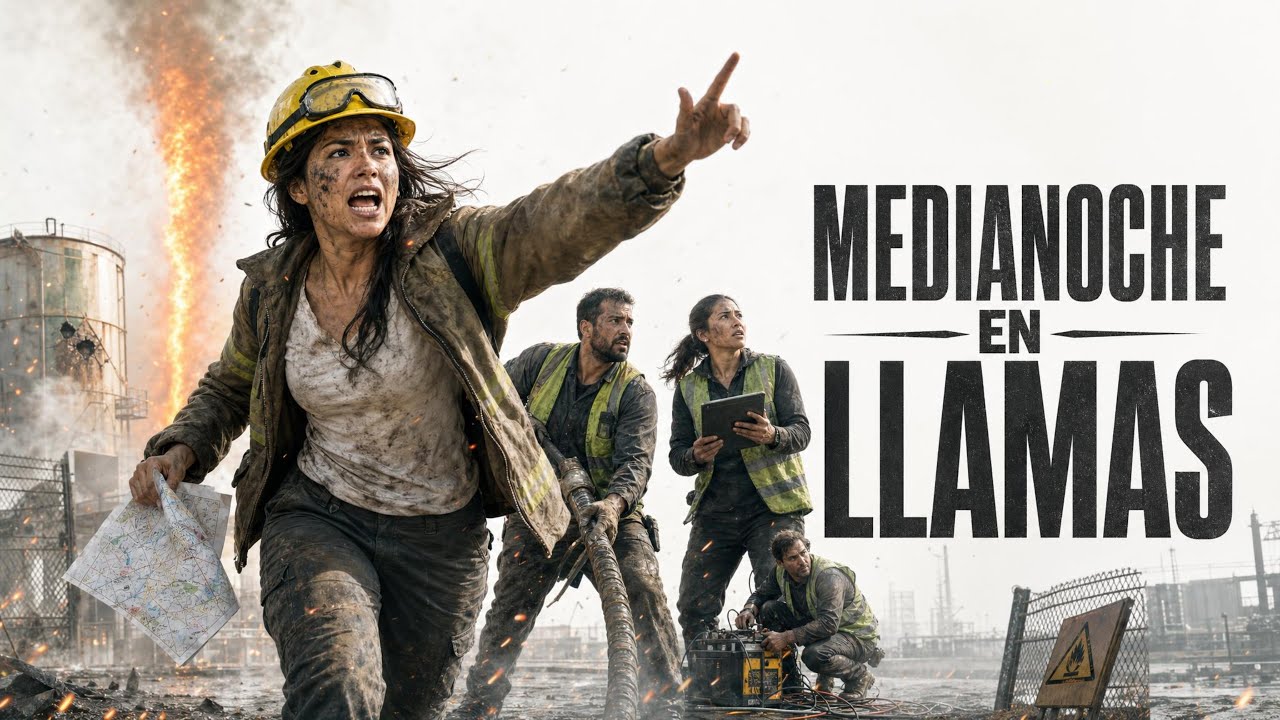 Esperanza en el caos ardiente|Medianoche en Llamas|Película Completa de Desastre en Español