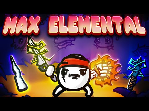 The MAX ELEMENTAL build in Brotato!