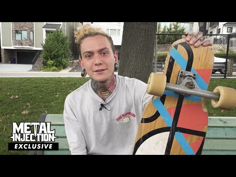 Will Ramos of LORNA SHORE Loves His Longboard | Metal Injection