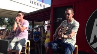 Timeflies acoustic of Ride MN State fair 2013