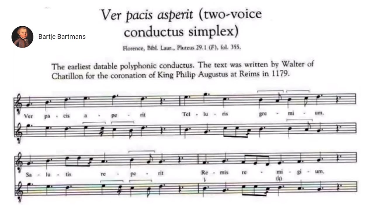 5. Music of the Middle Ages; Notre Dame School