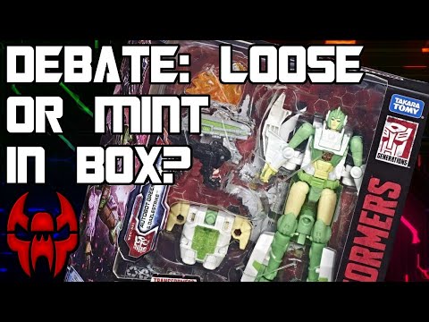 Transformers Debate: Loose or Mint In Box?