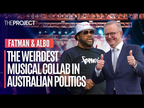 Fatman Scoop & Anthony Albanese Could Be The Weirdest Musical Collab In Australian Politics