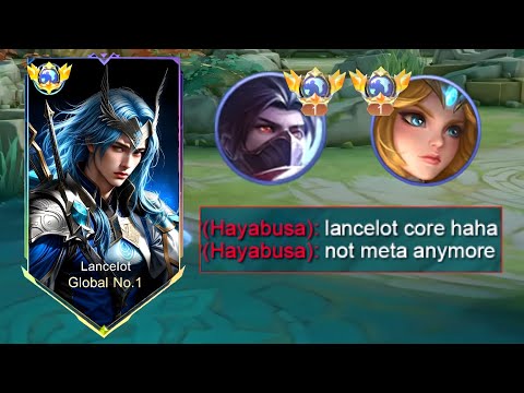 27 KILLS!! GLOBAL LANCELOT NEW CHEAT BUILD THAT CAN RANK UP FAST!! - Mobile Legends
