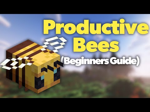 Minecraft Productive Bees - Complete Beginners Guide (2025 UPDATE)