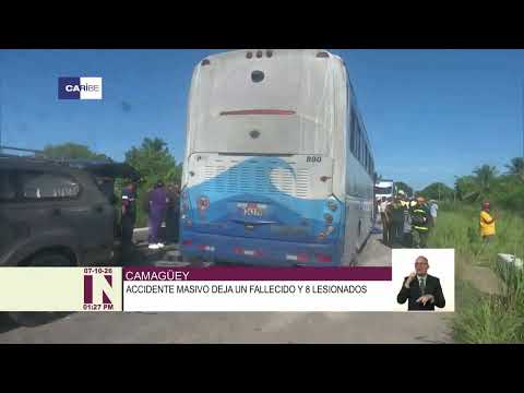 Accidente  masivo en Camagüey